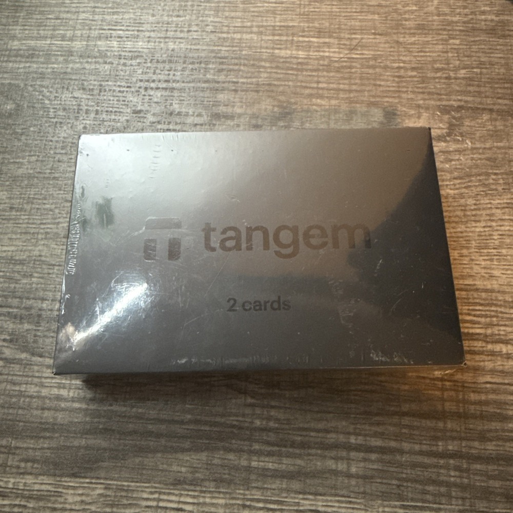 Tangem Wallet 2.0 2 Card Set Crypto Hardware Cold Wallet NFC NEW SEALED